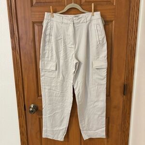 Old Navy extra high rise Taylor straight cargo trouser